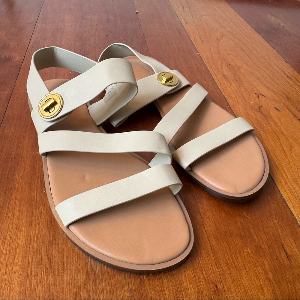 Charles & Keith Yara Sandals Cream